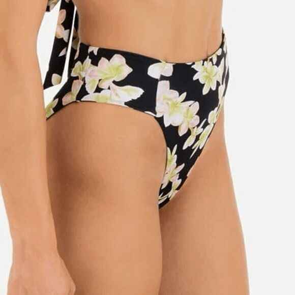 Hurley x Carissa Moore Max Plumeria Hawaiian Bikini Bottoms XS NWT - Picture 9 of 9